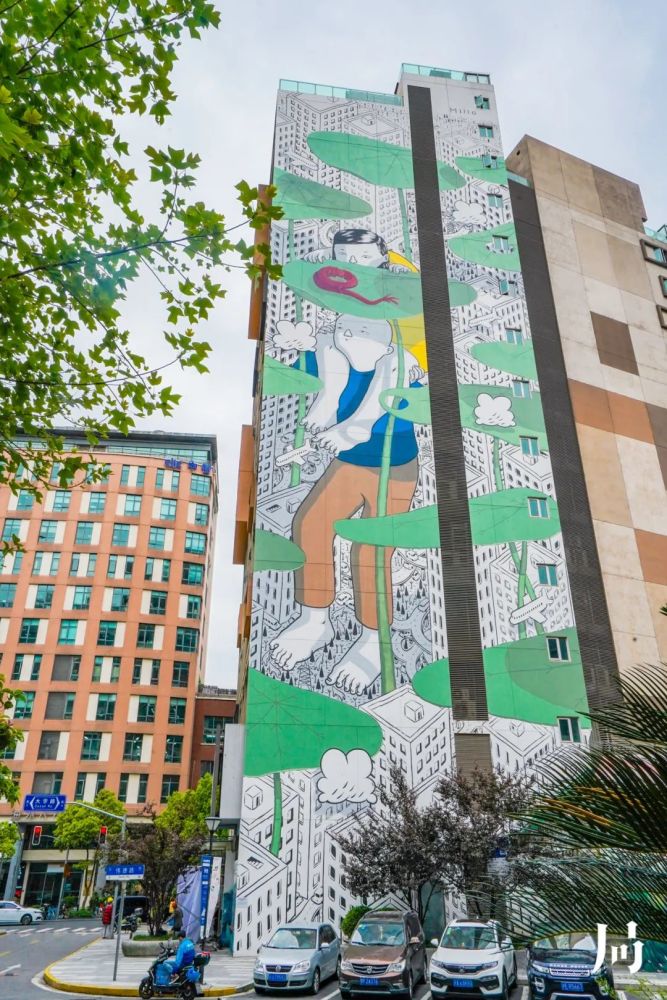 魔都街头的涂鸦不一样的高级