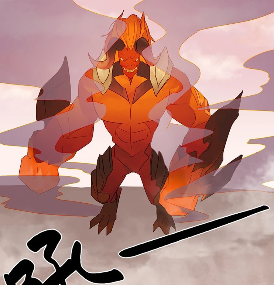 王者漫画:魔种入侵王者峡谷,花木兰单挑大型魔种却被大型魔种说不堪