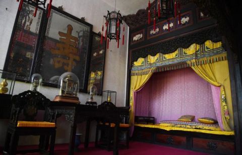 慈禧寝宫 颐和园乐寿堂