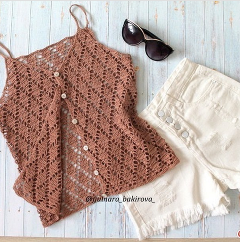 今天阿木就给大家分享一组钩衣服也美美的钩针花样,大家按需自 