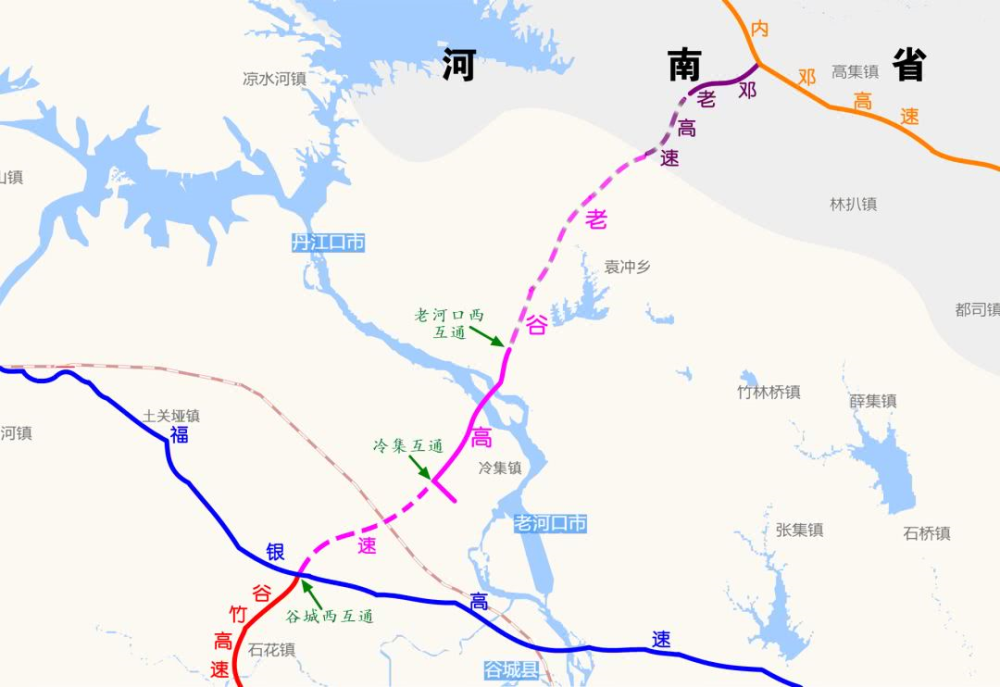 襄阳绕城高速公路南段图片