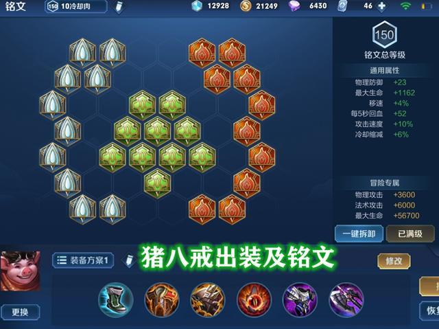 猪八戒出装