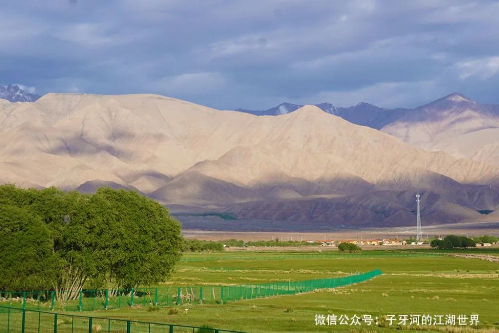 塔什库尔干河谷风光石头城冰山上的来客西部印象天山南北