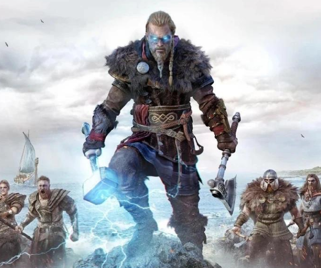 雷神4创意海报雷神索尔变成野蛮人女雷神像极了女武神