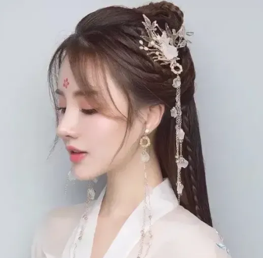 运气测试四款古风盘发你最喜欢哪款测你生在古代会是什么身份