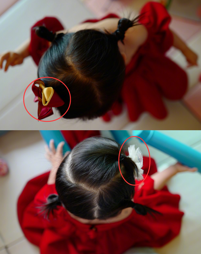 张杰为庆祝谢娜39岁生日,特意晒出跳跳俏俏近照,发型立马看出谁是姐姐