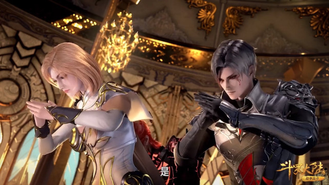 比比东坐姿火了,当她翘起二郎腿,武魂殿学院全都臣服了