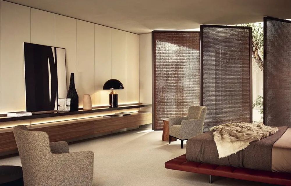 poliform 在一所隐奢住宅内展开了大胆的试探