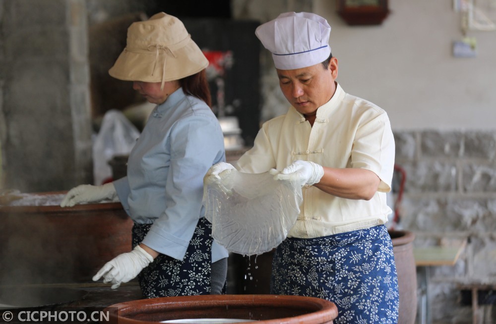 山东临沂黄家粉皮制作技艺