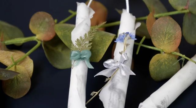 教你做充满仪式感的手卷蜡烛|蜡烛|烛芯