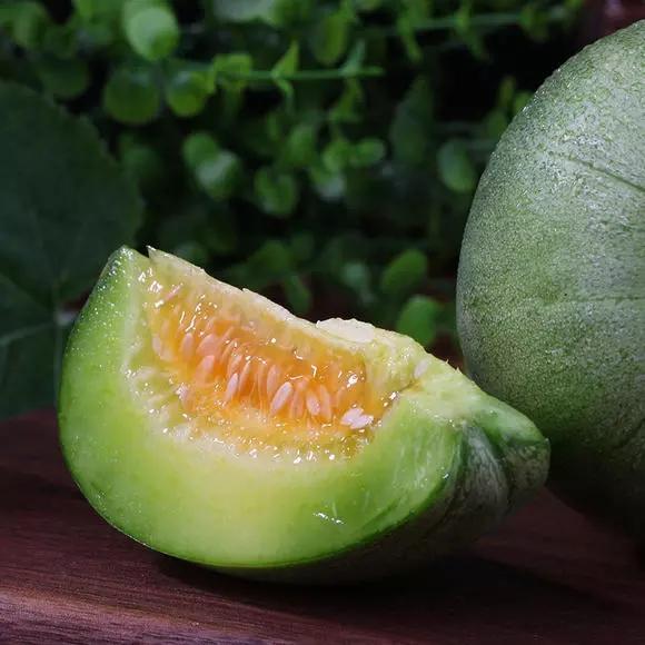 买绿宝甜瓜就要挑选"母"的,香甜爽脆,教你4招,一挑一个准