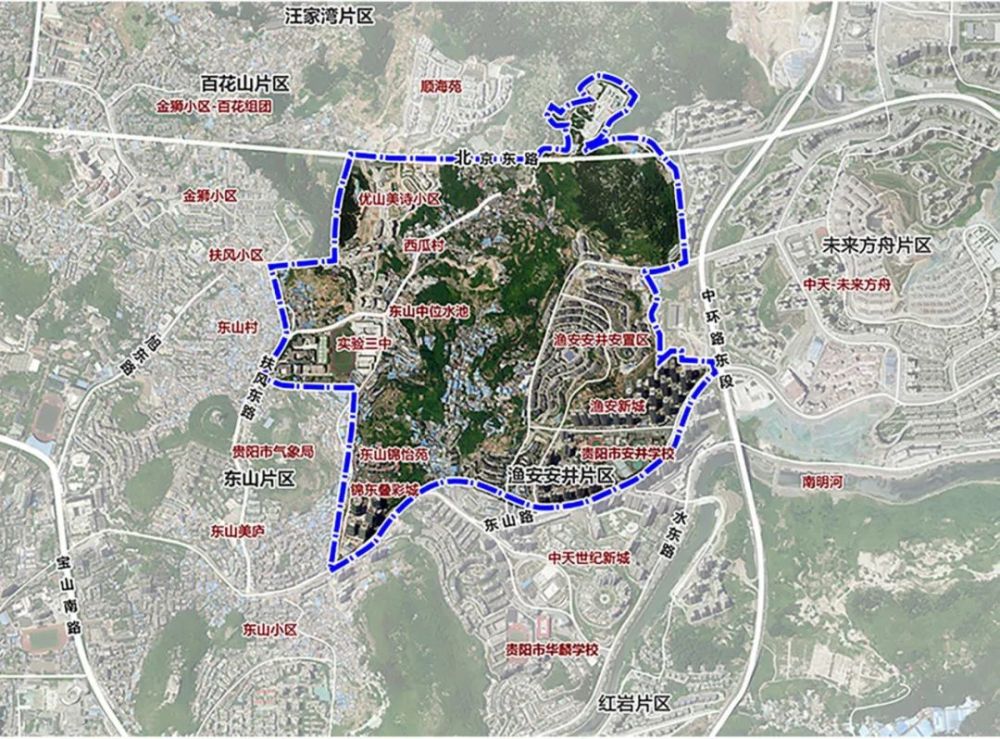 日前,市自然资源和规划局发布关于《贵阳市老城区延东单元(lc