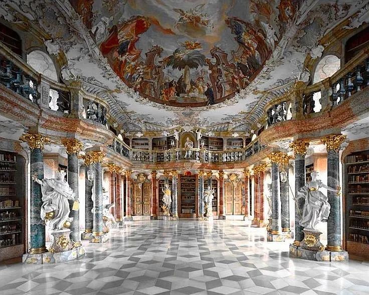 捷克·布拉格|设计师喜欢的100座图书馆，中国才占两个？