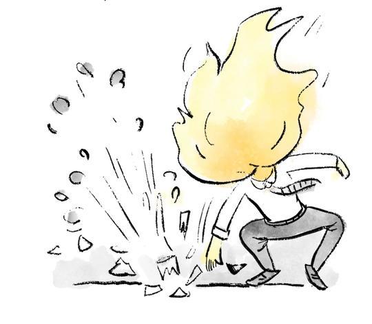 李国庆的访谈节目中 李国庆谈到被妻子俞渝"逼宫"出局时 起身怒摔水杯