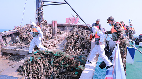 河北海警局开展海上防偷渡执法巡逻