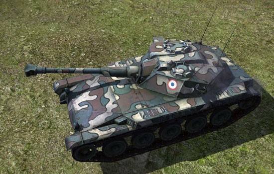 史上成员最少的轻型坦克,贴地飞小强,法国amx elc坦克!