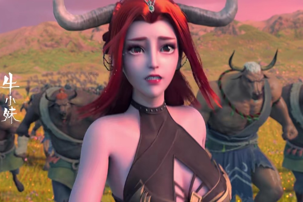 这个看上孙悟空的妖怪就是牛小妹,按道理来说孙悟空