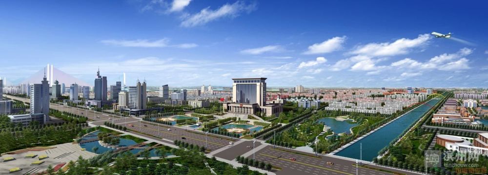 纪念滨州撤地设市20周年大院