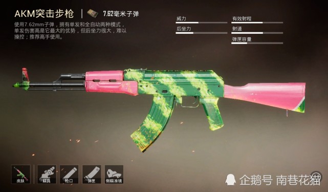 和平精英9款akm皮肤汇总甜心宝贝贵却难看最受欢迎还是它