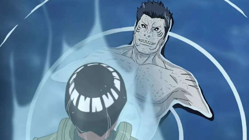 火影忍者中号称无尾尾兽的干柿鬼鲛为什么打不过苍蓝猛兽迈特凯