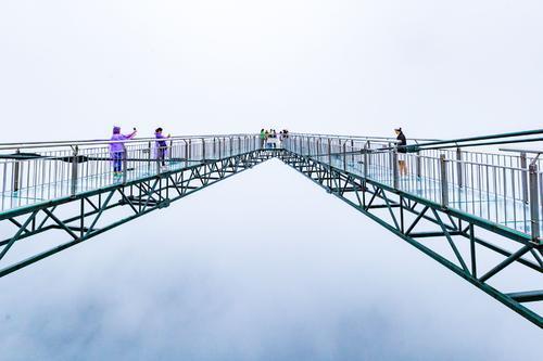 不止美景重庆测试世界上最高的彩虹秋千刺激