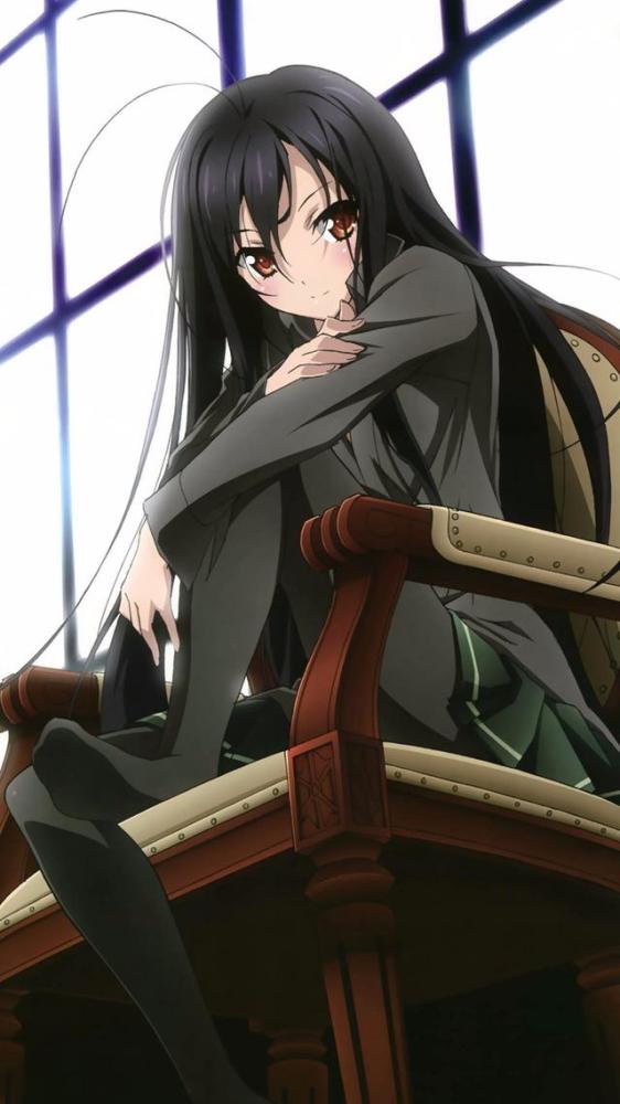 黑长直才是王道 盘点动漫中那些黑长直美少女 谁更有魅力 腾讯新闻