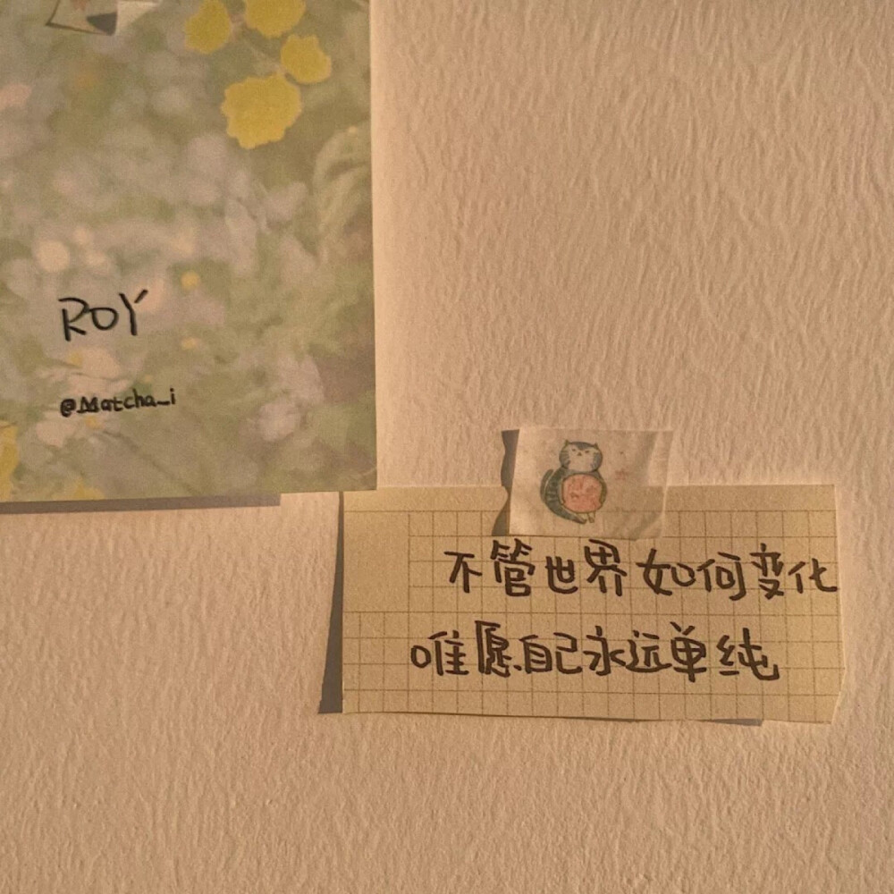 治愈·文案背景图:未曾谋面的也终将会相遇