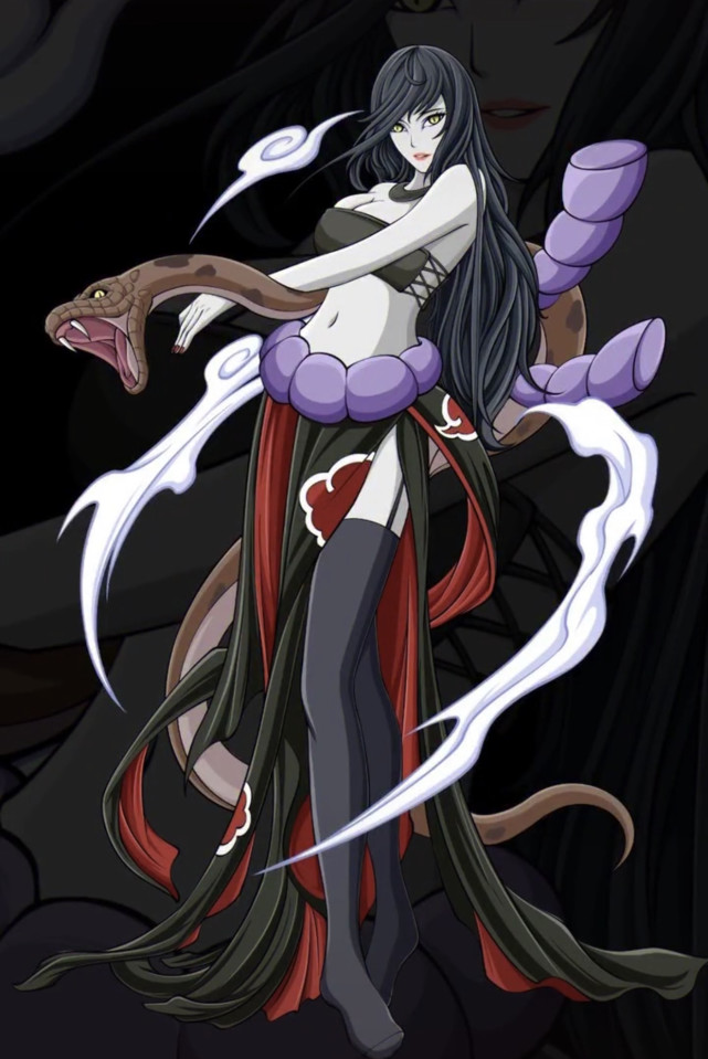 火影忍者的女版大佬们,四代和水兵月结合,鼬很像夕日红