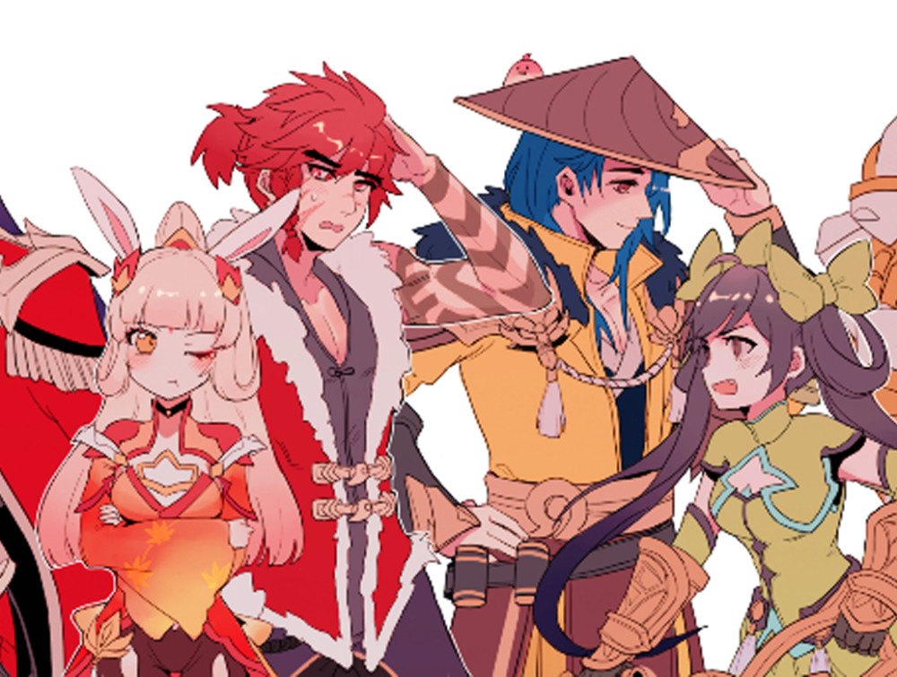 王者荣耀:520情人节快到了,12对cp英雄集体来合影,你看谁最恩爱?