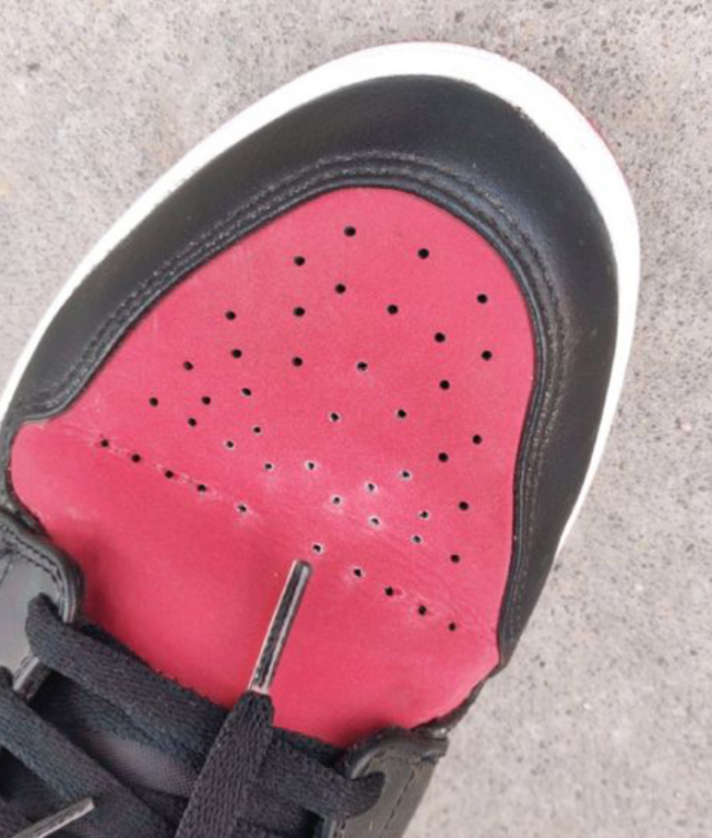 aj1透气孔发白是怎么回事aj1透气孔发白怎么处理