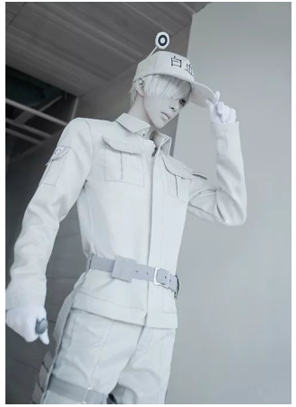 cos界男装大佬熊祁猛下血本cos白血球完美还原