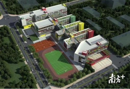 珠海汇华四季小学主体结构完工 有望9月投入使用 腾讯新闻