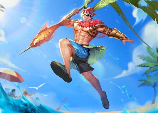 公孙离夏日皮肤