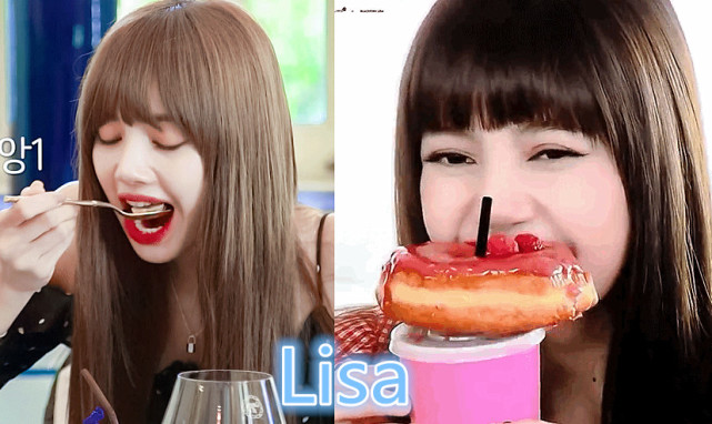 有种"不羁"叫明星吃相,鹿晗和虞书欣还好,看到lisa:还我芭比