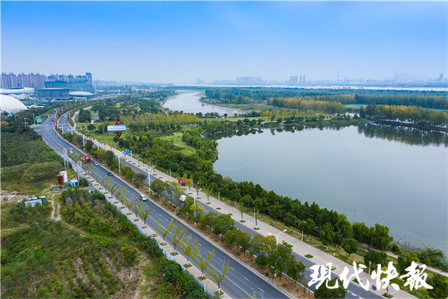 滨江大道 南京江北新区公建中心供图