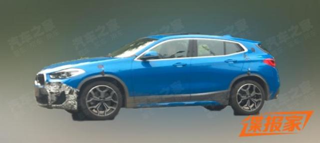 细微调整 曝新款华晨宝马X2路试谍照