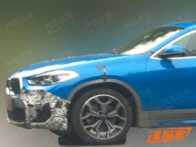细微调整 曝新款华晨宝马X2路试谍照