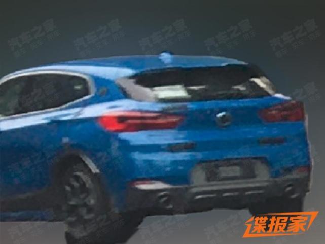 细微调整 曝新款华晨宝马X2路试谍照