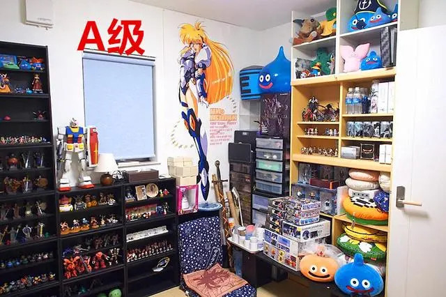 手办一面墙,北京一套房,让我们看看那些a到ss级的收藏