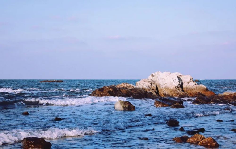 五月的微风吹动海面的时候摄/zycan蓝海我想一一与你分享此刻仙境海岸