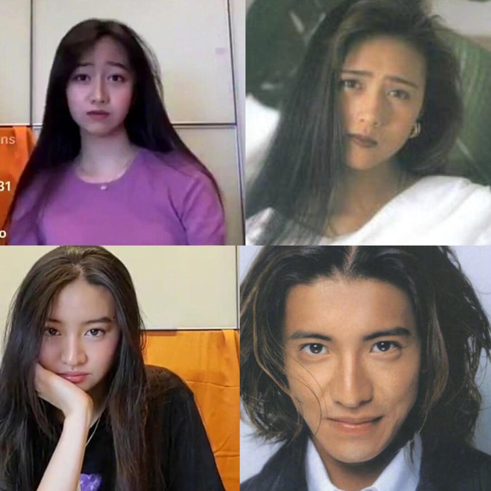 19岁木村心美撩起刘海拍杂志 造型冷艳复古像极工藤静香 基因强大 腾讯新闻