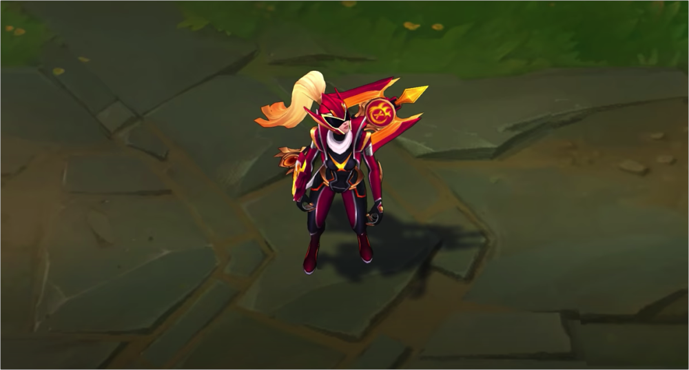 uzi点评冠军皮肤vn太简单了如果我要有皮肤必须要带光啊