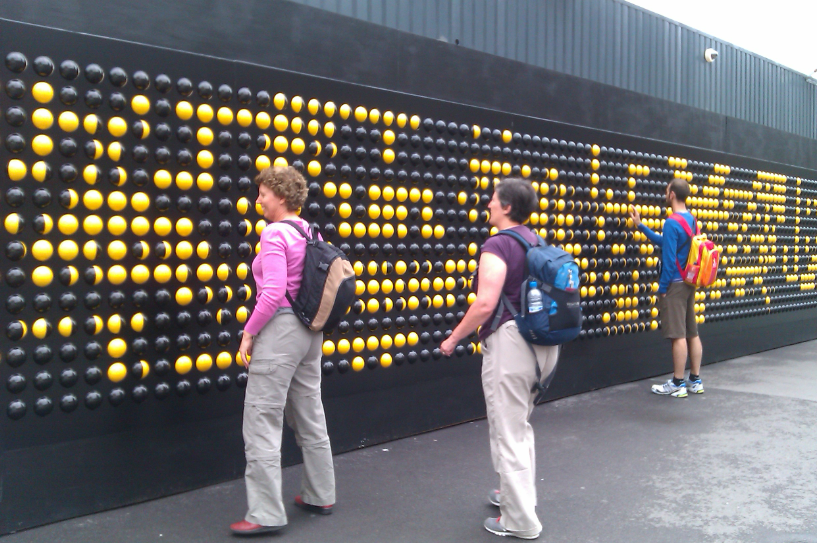 创意互动墙都玩出了什么花样