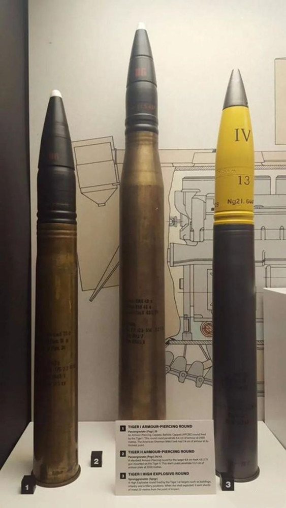 虎式坦克破坏力的有力保障,是它将近一百发的载弹量_腾讯新闻