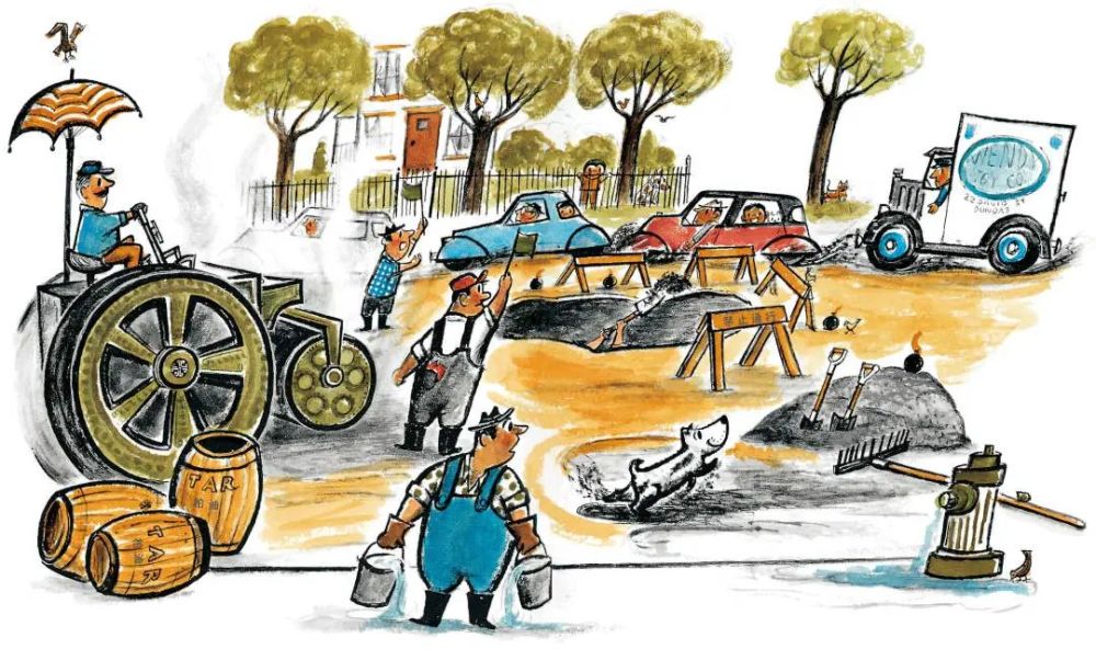 只要孩子开心弄脏了也没有关系