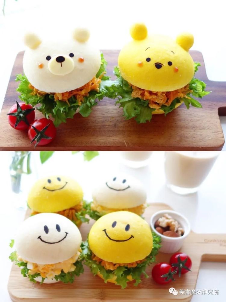 近期风很大的卡通三明治,传说中的吃可爱