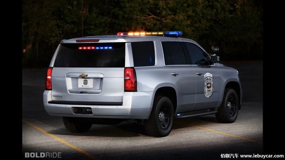 2021款雪佛兰tahoe警用车版官图发布 美国最新警用suv/搭载5.