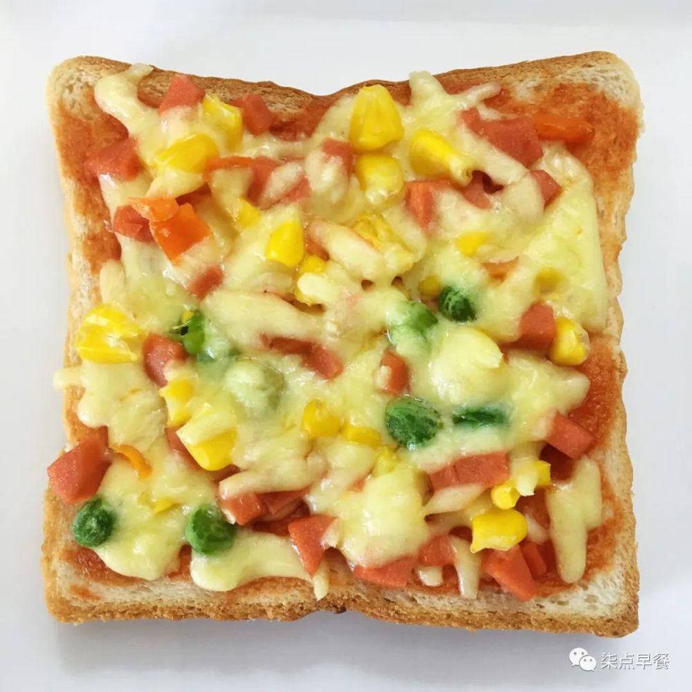 花点心思和时间,就可以吃到美味的吐司版披萨