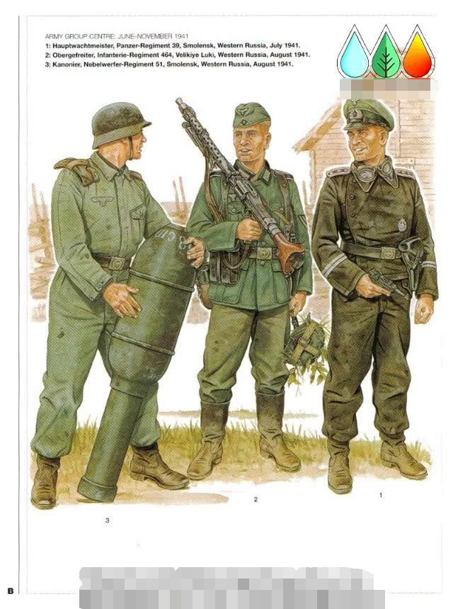 二战德国陆军军服以及单兵装备详解
