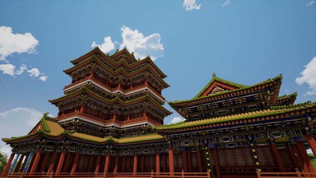 Minecraft建筑大赏 你能撑到到第几张图 网友 第一张就跪了 我的世界